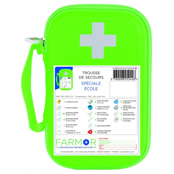Trousse de secours école