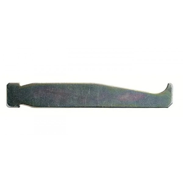 Curette guide métallique