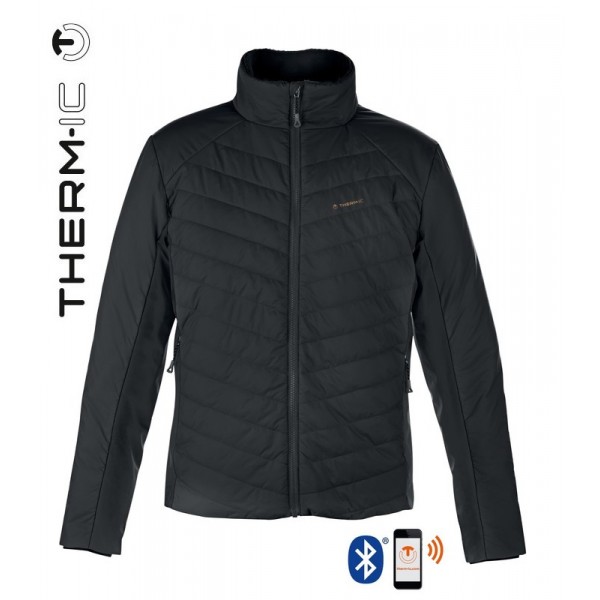 Veste chauffante connectée homme