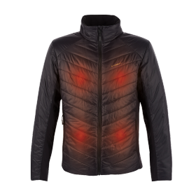 Veste chauffante connectée homme