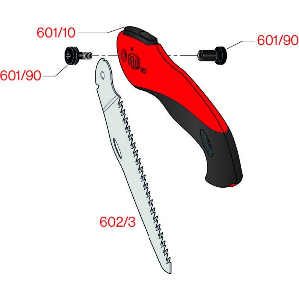 Scie pliante 16cm FELCO602