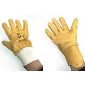 Gants cuir tout fleur hydrofuge