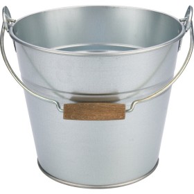 SEAU ACIER GALVANISE 8L