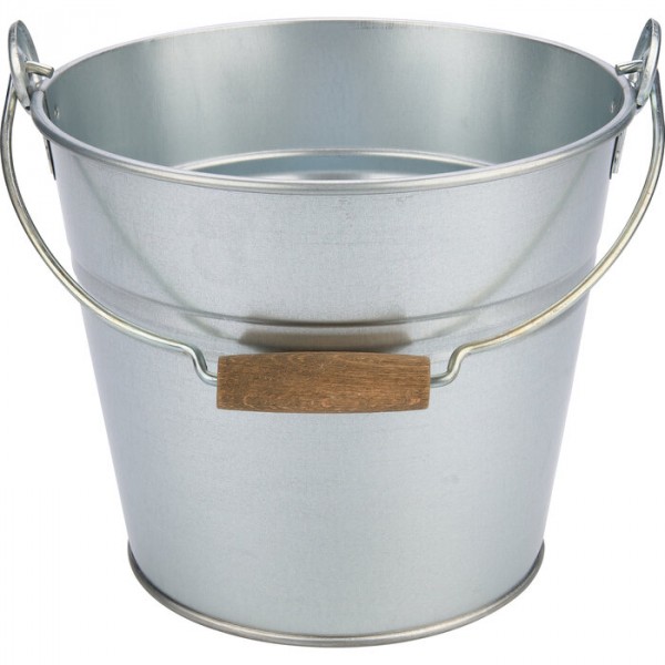 SEAU ACIER GALVANISE 8L