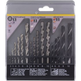 Coffret forets métaux, bois et béton 16 Pces