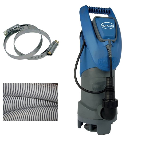 Pompe de relevage eaux chargées 0,56kw 230V + KIT