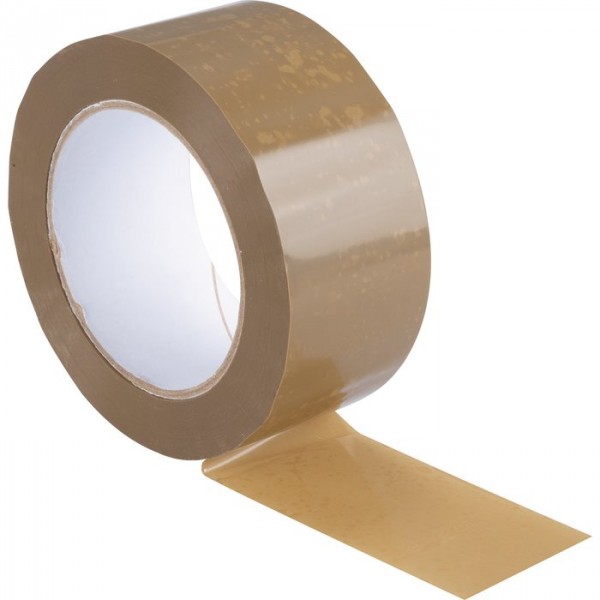 Rouleau adhésif PVC havane 50x100m