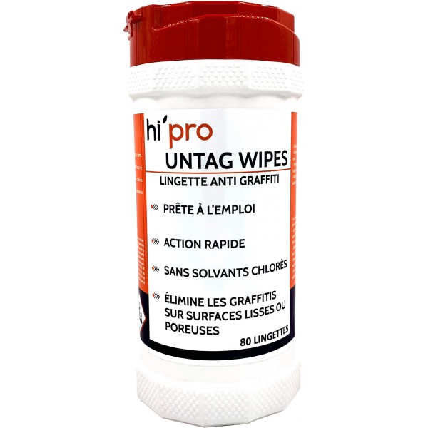 Lingettes anti-graffiti 80 unités