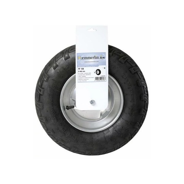 Roue gonflée Ø400mm PF128 HAEMMERLIN