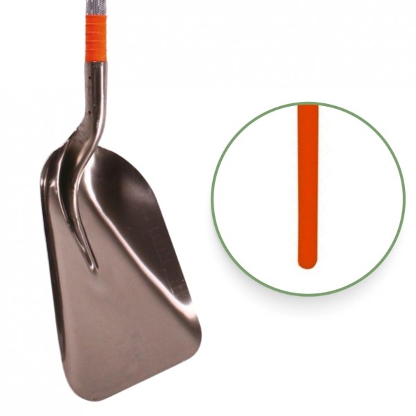 Pelle aluminium 36,5x42,5cm EM135 résine INOVEX