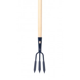 Fourche à rosiers 3 dents spatulées EM130 bois