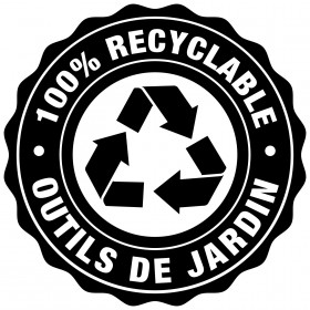 Sécateur recyclé manches fibre coco 20mm
