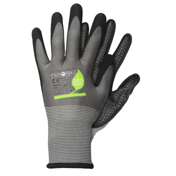 Gants de travail recyclés enduction nitrile