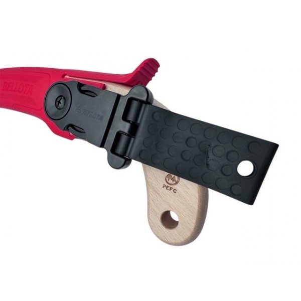Scie lame courbe 28cm manche bois