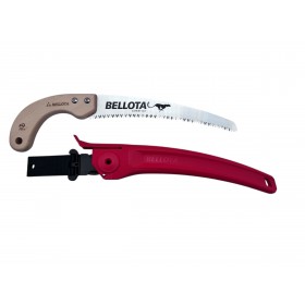 Scie lame courbe 28cm manche bois