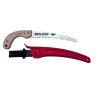 Scie lame courbe 28cm manche bois