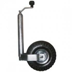 Roue jockey Ø48 - Galet gonflable 260mm