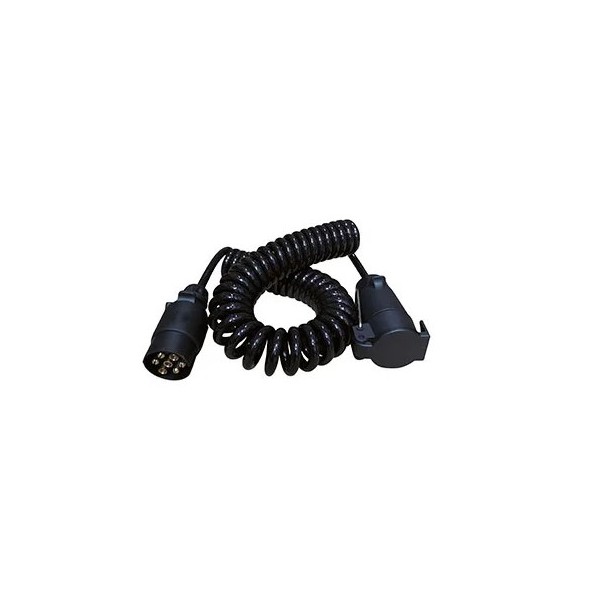 Prolongateur spirale mâle/femelle 7 broches