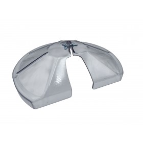 Couvercle transparent pour protection anti-projection