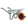 Brouette galvanisé AKTIV ONE 95L roue increvable HAEMMERLIN