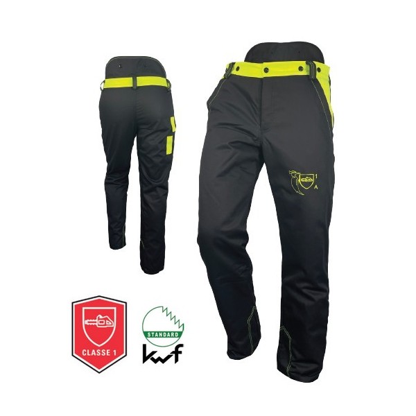 Pantalon anti-coupure PRIOR NOIR FRANCITAL