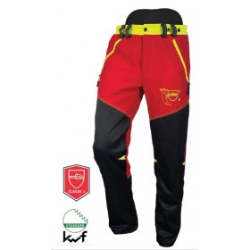 Pantalon anti-coupure PRIOR MOVE PRO ROUGE FRANCITAL