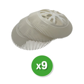 Recharge de 9 disques XL 30cm ROTO-BRUSH