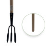 Fourche à rosiers 3 dents spatulées EM130 bois