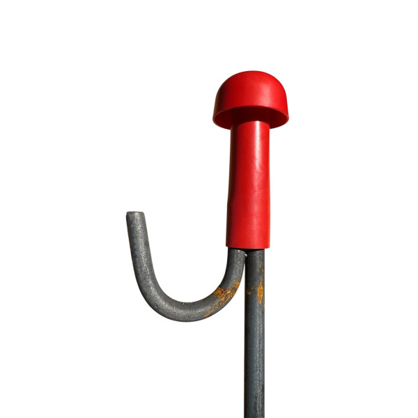 50 embouts de sécurité rouge