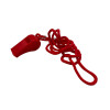 Sifflet Classic 120dB avec un cordon en nylon léger et confortable. Vous pouvez le porter autour du cou, du poignet