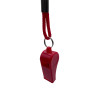 Sifflet Classic 120dB avec un cordon en nylon léger et confortable. Vous pouvez le porter autour du cou, du poignet