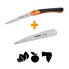 Scie pliante 19cm 396-HP + 1 lame de rechange BAHCO