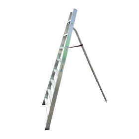 Echelle fruitière béquille télescopique, de 6 à 14 marches en aluminium, garantie 10 ans chez jlsolution.pro