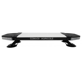 Rampe de signalisation convoi agricole 12/24V