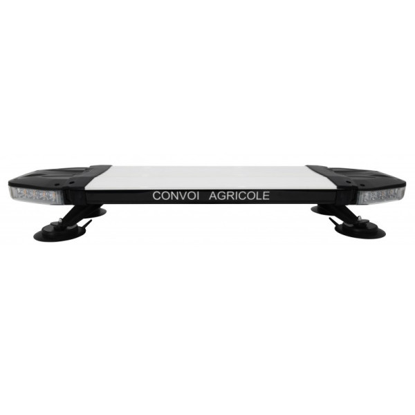 Rampe de signalisation convoi agricole 12/24V