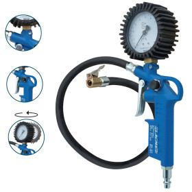 Pistolet de gonflage N 0-10 bar