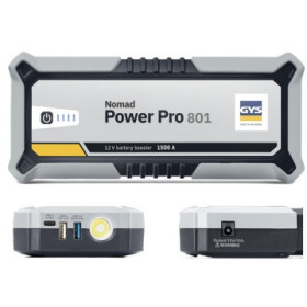 BOOSTER 12v 850 Ah LITHIUM NOMAD POWER 801