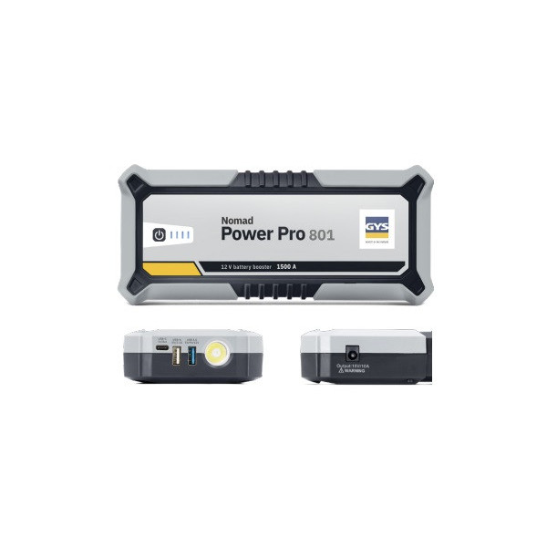 BOOSTER 12v 850 Ah LITHIUM NOMAD POWER 801