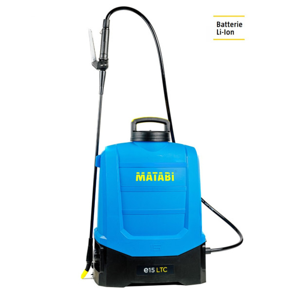 Pulvérisateur batterie 20V e15 LTC MATABI 15 Litres MATABI 100% batterie