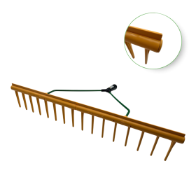 Râteau niveleur PP 16 dents 64cm SM