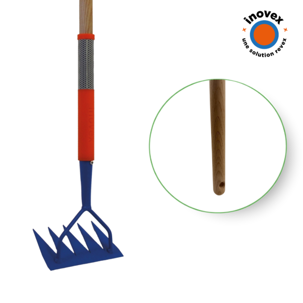 Râteau désherbeur 20,5cm EM150 bois INOVEX