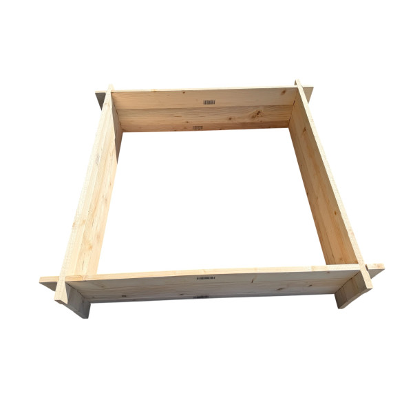 Carré potager en sapin 100x100x24cm