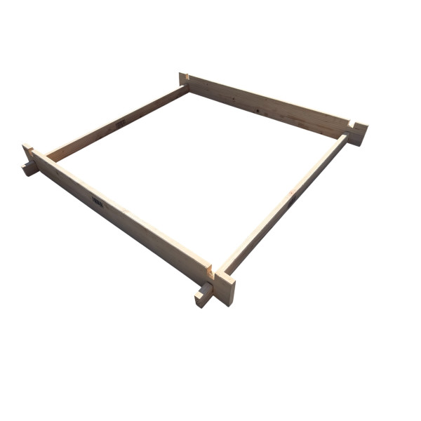 Carré potager en sapin 100x100x24cm