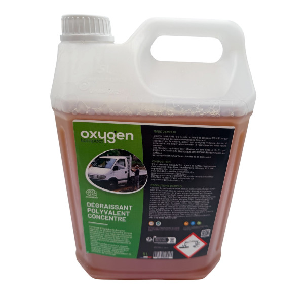 Dégraissant polyvalent concentré 5L