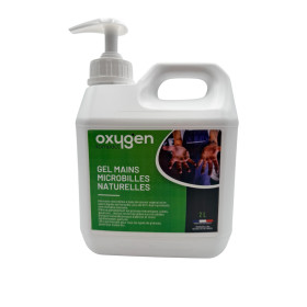 Gel mains microbilles naturelles 2L