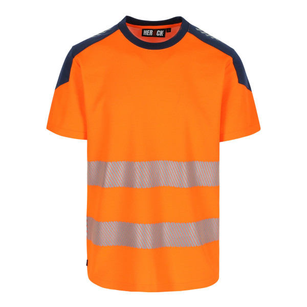 Tee-shirt orange HV manches courtes HEROCK ELIPS
