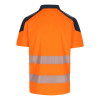 Polo orange HV manches courtes HEROCK ORBIT