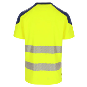 Tee-shirt jaune HV manches courtes HEROCK ELIPS