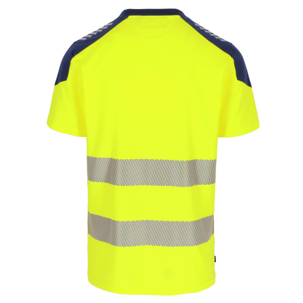 Tee-shirt jaune HV manches courtes HEROCK ELIPS