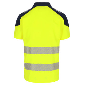 Polo jaune HV manches courtes HEROCK ORBIT